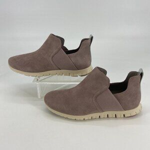 NEW Cole Haan Women's Zerogrand Size 7.5 M Pink Suede Leather Ankle Boots
